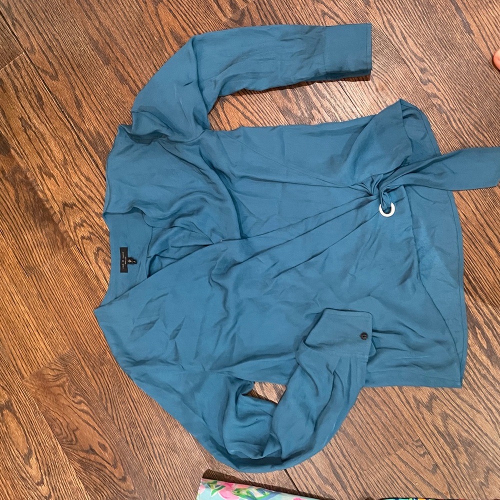 Rag and bone silk blouse. Beautiful